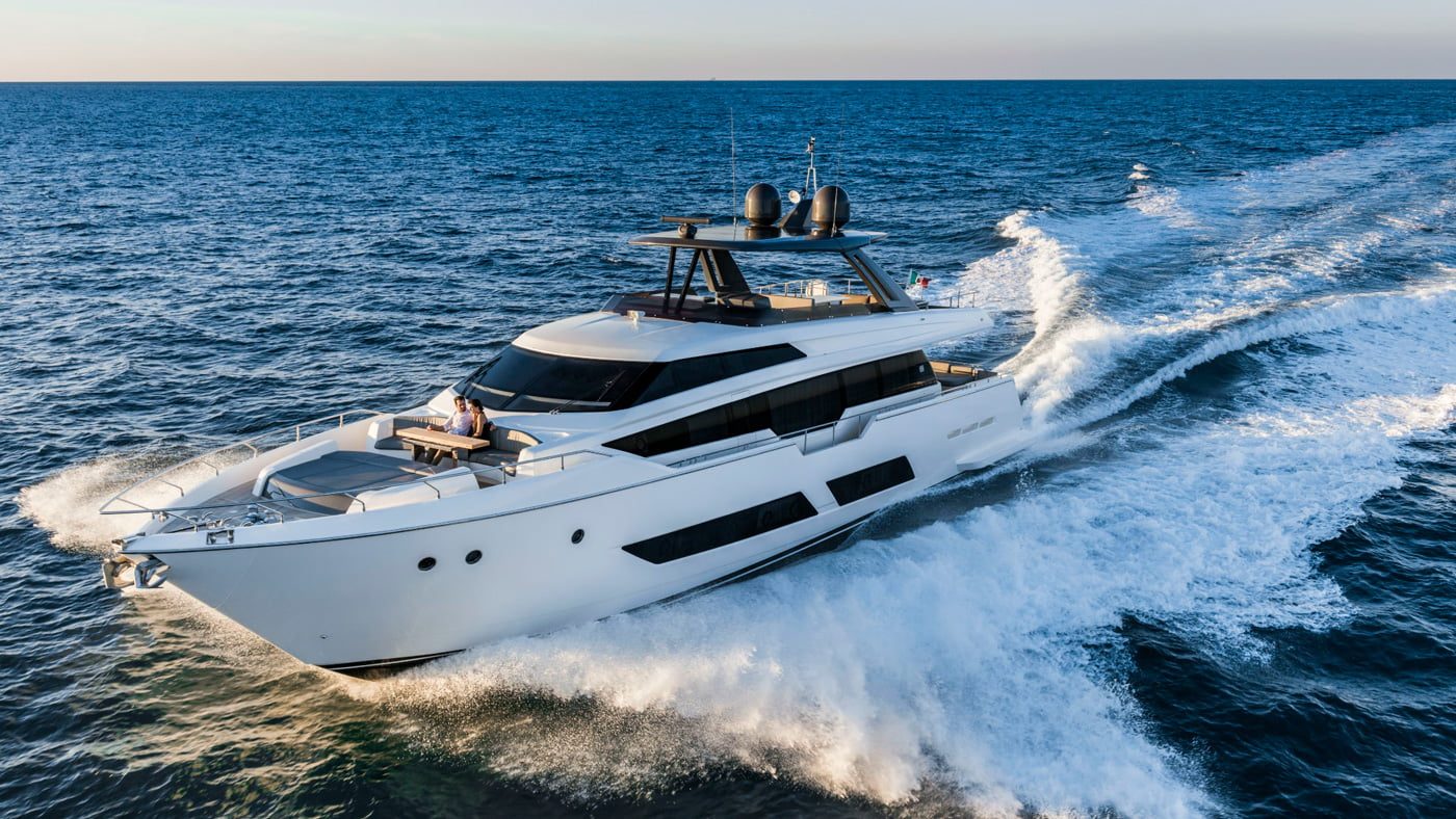 Ferretti Yachts 850 — externa 3